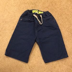 Navy shorts